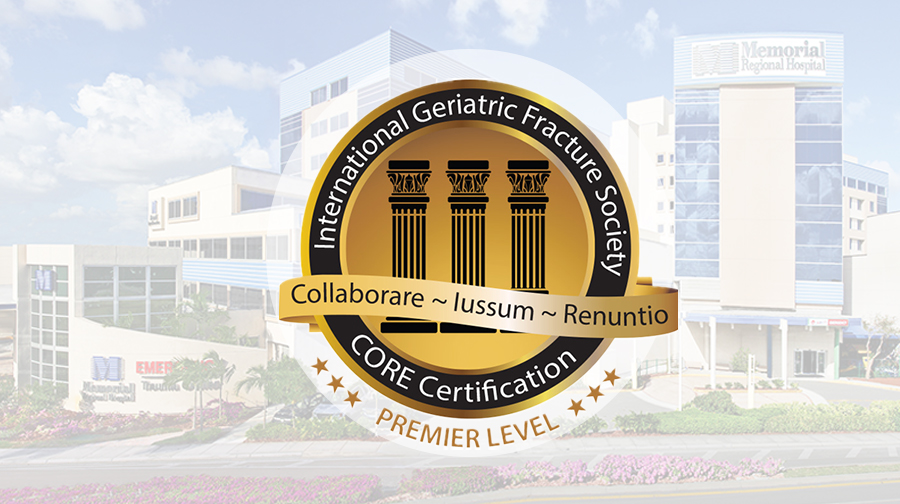 memorial regional hospital geriatric fracture recertification logo