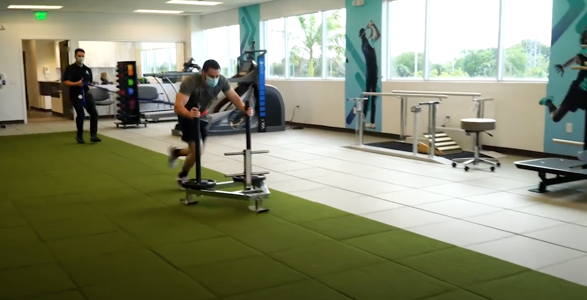 Sports Medicine and Rehabilitation Patient